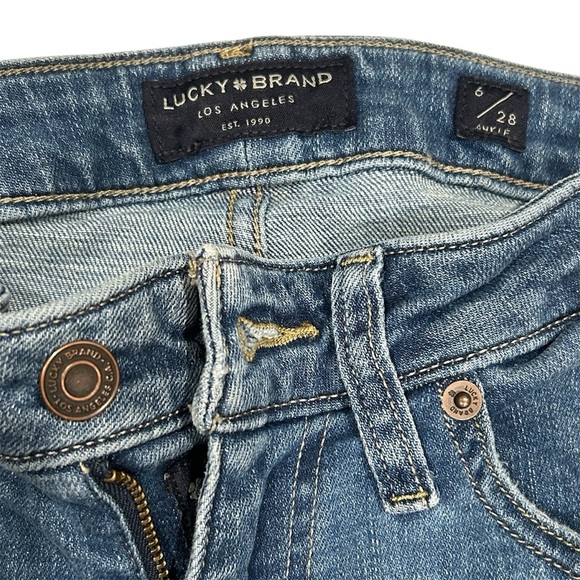 Lucky Brand, Los Angeles Low Rise Skinny Lolita Size 6/28 Ankle Pre-Shrunk Fit - Picture 3 of 12